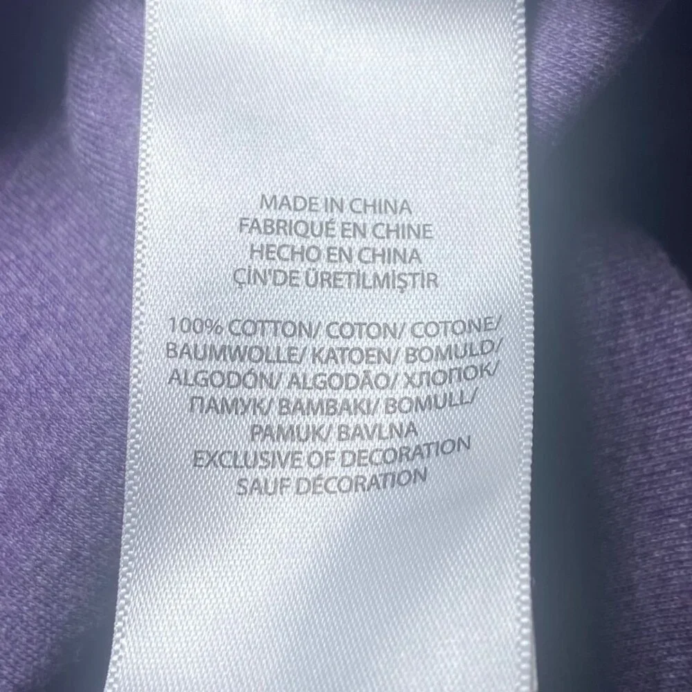 Ralph Lauren Polo Shirt Purple Heather  Short Sleeve Soft Logo Casual Comfy Golf